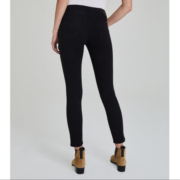 AG The Legging Super Skinny Ankle Black Jeans - Picture 3 of 15